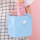 Axyaa Insulated Lunch Bag with Badge: Portable Thermal Cooler for School & Picnic