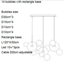 Axyaa Cute Ball Bubble Chandelier for Bedroom and Dining Room
