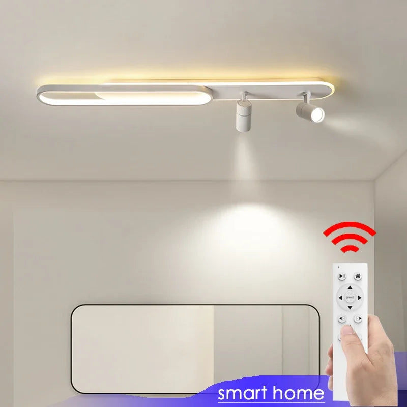 Axya Bright LED Ceiling Spotlight Strip for Living Room & Kitchen Lighting