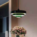 Axyaa Nordic Modern Color Pendant Chandelier LED Hanging Lamp Living Room Bedroom Lighting