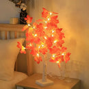 Axyaa LED Maple Leaf Tree Night Light - USB&Battery Powered Simulation Landscape Lamp
