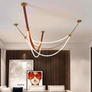 Axyaa LED Chandelier Lighting for Living Room Bedroom Dining Room