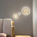 Axyaa Astronaut Star Projector LED Wall Lamp for Kid's Room- Modern Nordic Lighting