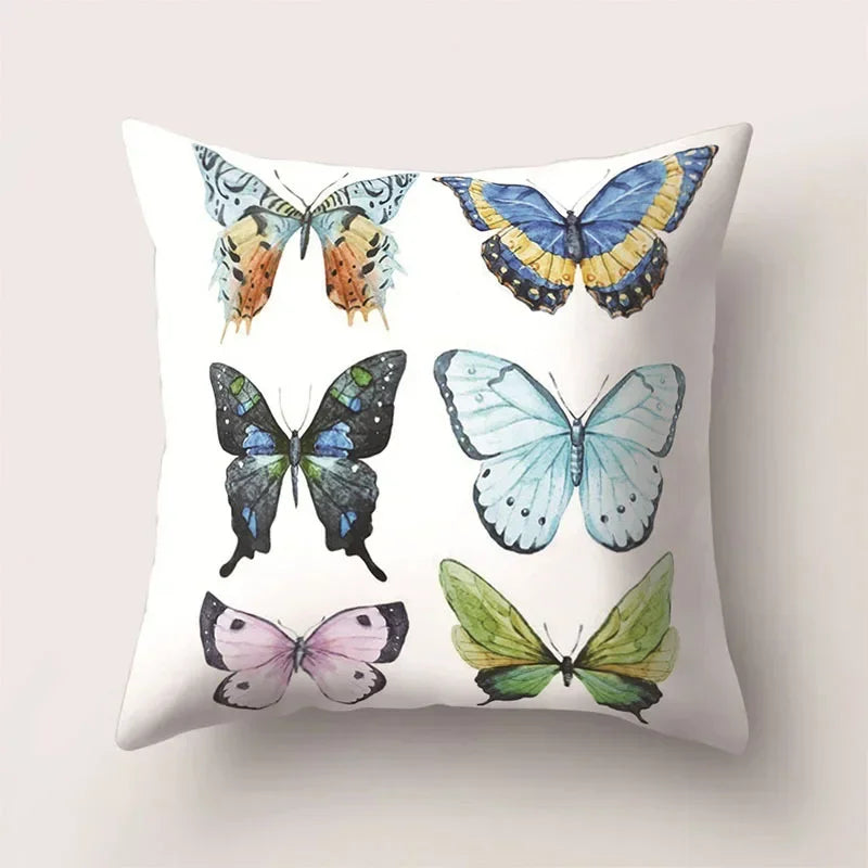 Axyaa Butterfly Cushion Cover - Europe Style - Colorful, 45*45cm