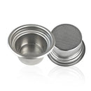 Axyaa Stainless Steel Bottomless Coffee Filter Basket for Espresso Maker