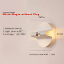 Axyaa Modern Bauhaus LED Indoor Wall Sconce for Stylish Room Decor