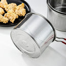 Axyaa Stainless Steel Frying Mesh Basket for Oil Frying and Cooking Surface