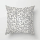 Axyaa Pink Geometric Print Decor Pillow Cover for Modern Luxury Home