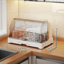 Axyaa Multi-Tier Bowl Rack: Large Capacity, Collapsible Dish Drying & Storage for Kitchen