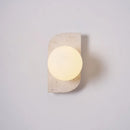 Axyaa Yellow Cave Stone Wall Lamp LED for Hotel Bedroom & Corridor