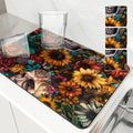 Axyaa Absorbent Drain Pad: Stylish Anti-slip Mat for Cups, Dishes, and Plants