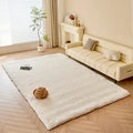 Axyaa Soft Lamb Wool Kids Bedroom Carpet Plush Fluffy Mat for Home Decoration
