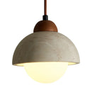 Axyaa Yellow Travertine Cave Stone Pendant Light - LED Hanging Lamp