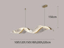 Axyaa LED Pendant Lights: Modern Chandeliers for Living and Dining Rooms
