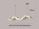 Axyaa LED Pendant Light Chandeliers for Modern Living and Dining Room Lighting