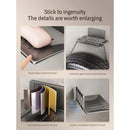 Axyaa Wall Mounted Aluminum Alloy Soap Holder with Drainage, Bathroom Soap Dish