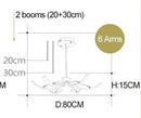 Nordic Minimalist Chandelier for Living Room, Dining, and Bedroom - Axyaa Brand