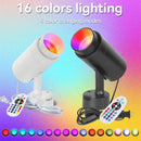 Axyaa RGB LED Spotlight with Remote Control for KTV Bar Disco Lighting