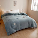 Axyaa Double-Sided Milk Fleece Winter Quilt Core - Thickened & Warm