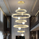 Axyaa Modern Dine Room Pendant Lights Ceiling Chandelier LED Interior Lighting