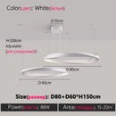 Axyaa Modern Ring Chandelier 2024 Elegant Bedroom Living Room Luxury Light
