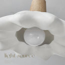 Axyaa French Cream Pendant Lights for Bedroom and Bar Decor - Minimalist Style