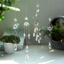 Axyaa Boho Dreamcatcher Crystal Pendant Sun Catcher Outdoor Décor