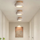 Axyaa Minimalist Yellow Cave Stone Ceiling Light for Hallway and Staircase