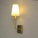 Axya Modern Golden Metal LED Wall Sconces for Home Decor and Lighting