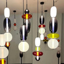 Axyaa Nordic Glass Chandelier Pendant Light - Creative Modern Art Style Home Restaurant Decor