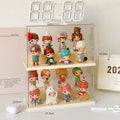 Axyaa Acrylic Toy Display Stand Box for Action Figures Organizes, Showcases, and Stores Toys