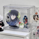 Axyaa Dolls Badge Acrylic Display Stand for Action Figures - Dustproof Organizer Cabinet