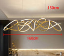 Axyaa Modern Living Room Chandeliers Indoor Ceiling LED Lighting