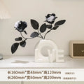 Axyaa Simple Vase Bouquet Decoration for Foyer, Living Room, Study, Bedroom
