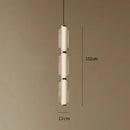 Axyaa Long Glass LED Pendant Light for Home and Hotel Decoration