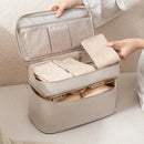 Axyaa Large Capacity 3-in-1 Storage Bag for Bra, Underwear, Socks.