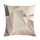 Axyaa Nordic Geometric Linen Pillowcase for Stylish Living Room Decor