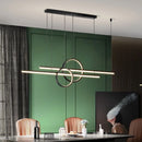 Axyaa Modern Minimalist Chandelier LED Bar Lamp Luxury Nordic Design