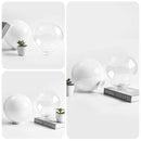 Axyaa Acrylic Round Lampshade for Outdoor Light Globe Pillar Post Lawn Lighting