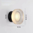 Axyaa Glass LED Wall Lamp for Modern Home Decor Lighting