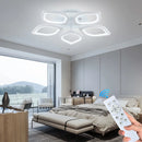 Axyaa Dimmable LED Chandelier Ceiling Lamp with Remote Control