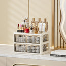 Axyaa Cosmetic Box: Multi-compartment Organizer for Skincare and Makeup Items