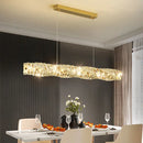 Axyaa Luxury Crystal LED Chandelier with Unicorn Design for Elegant Home Decor