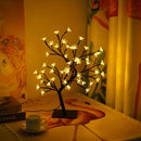 Axyaa Cherry Bonsai Tree Table Lamp for Home, Party, Wedding Decor