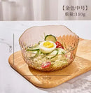 Axyaa Clear Salad & Fruit Bowl Set - Multipurpose Household Dish