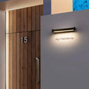 Axyaa Waterproof Wall Lamp for Patio Garden, Minimalist Style Front Door Lights