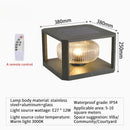 Axyaa Solar Villa Column Light: Creative, Waterproof LED for Outdoor Garden and Hotel