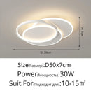 Axyaa Modern LED Ceiling Lamps for Home Indoor Lighting Decor