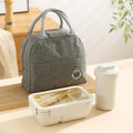 Axyaa Bento Box Set: Compact Lunch Kit with Storage Bag for School, Work, Picnic