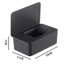 Axyaa Tissue Holder Box Portable Dustproof Baby Home Car Kitchen Organizer